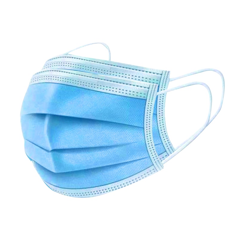 150片贻贝医用一次性成人防护口罩三层过滤含熔喷布高效过滤细菌