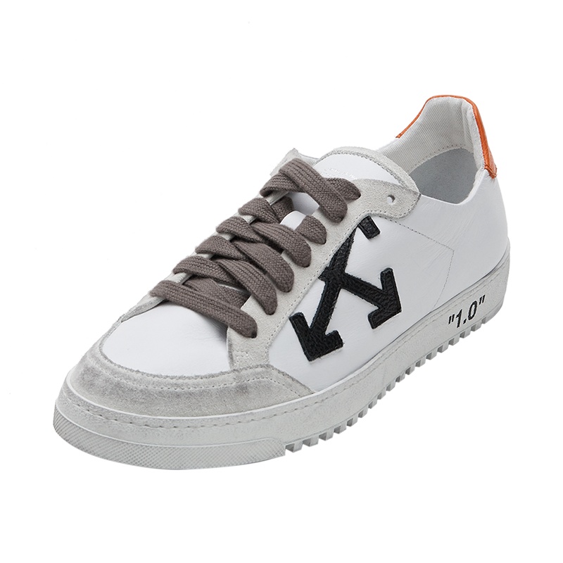 OFF WHITE 2020新品 男士箭头标识牛皮休闲运动鞋