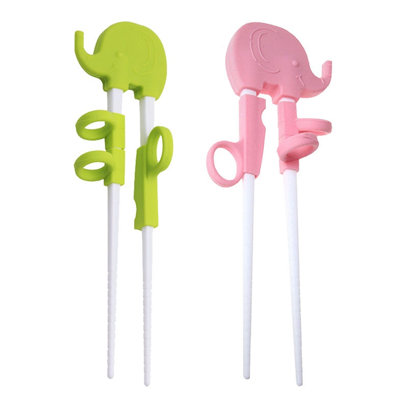 好孩子儿童学习筷宝宝练习筷 粉绿