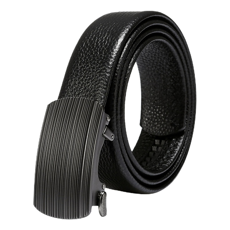 七匹狼(SEPTWOLVES)男士皮带时尚商务牛皮中青年腰带自动扣休闲裤带 精美礼盒送礼自用送父亲送男友生日礼物