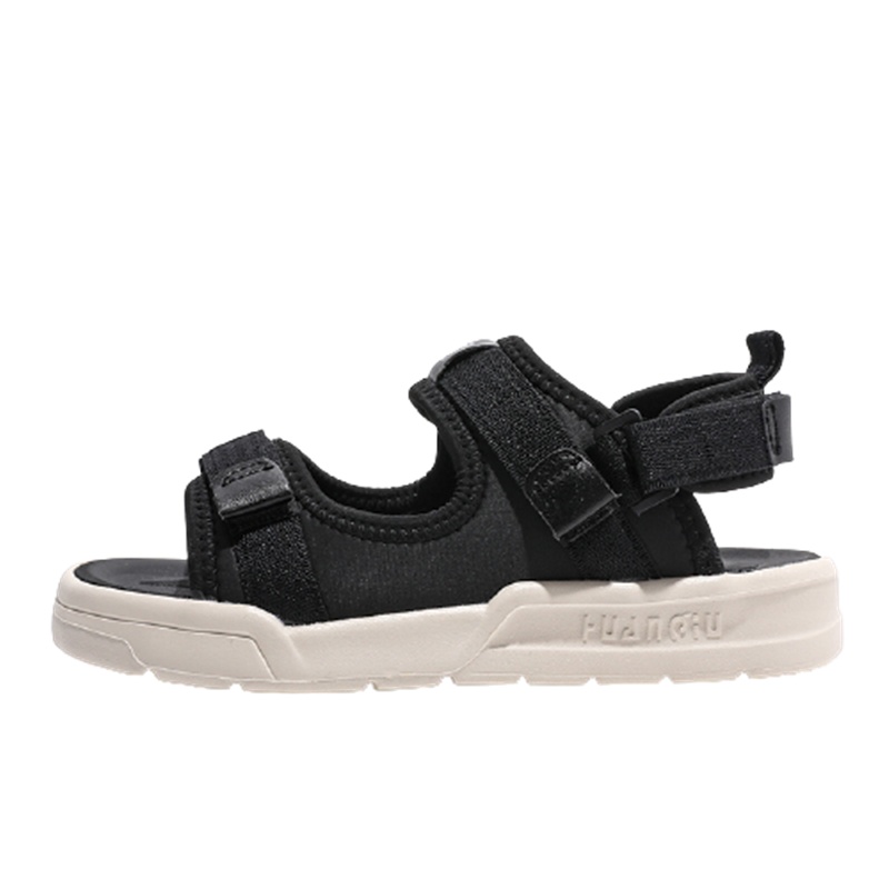 环球夏季新款百搭魔术贴凉鞋女运动休闲学生沙滩鞋镂空单鞋