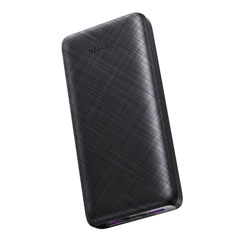 绿联 充电宝 PD20W快充移动电源 10000毫安户外小巧便携 适用iPhone