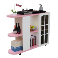 简约现代欧式吧台桌家用客厅创意小吧台可移动沙发边柜隔断柜酒柜