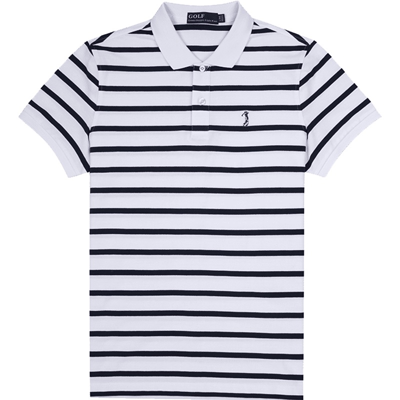 GOLF/高尔夫夏季新款纯棉短袖翻领t恤polo衫美式经典休闲保罗衫 多色