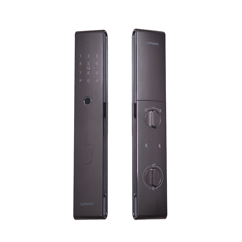 联想全自动智能门锁A1 指纹锁智能锁电子锁密码锁智能门锁家用防盗门 星空黑