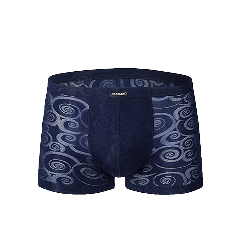 健将内裤男士内裤速干网眼平角内裤男四角短裤头男裤衩时尚印花潮 8J275