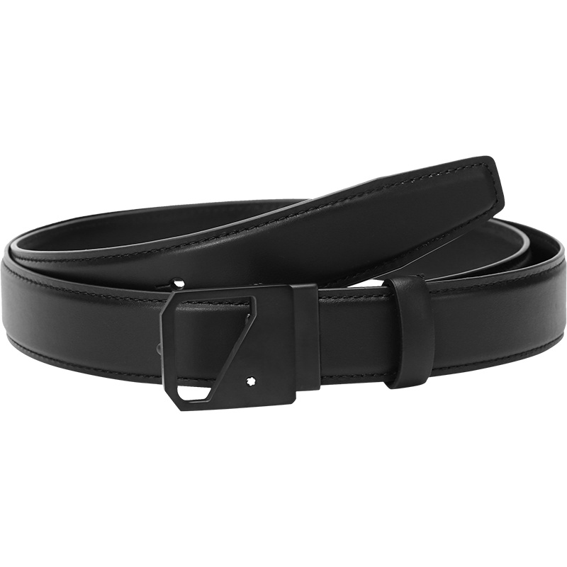 MONTBLANC 万宝龙 男士牛皮板扣式双面皮带腰带 123903