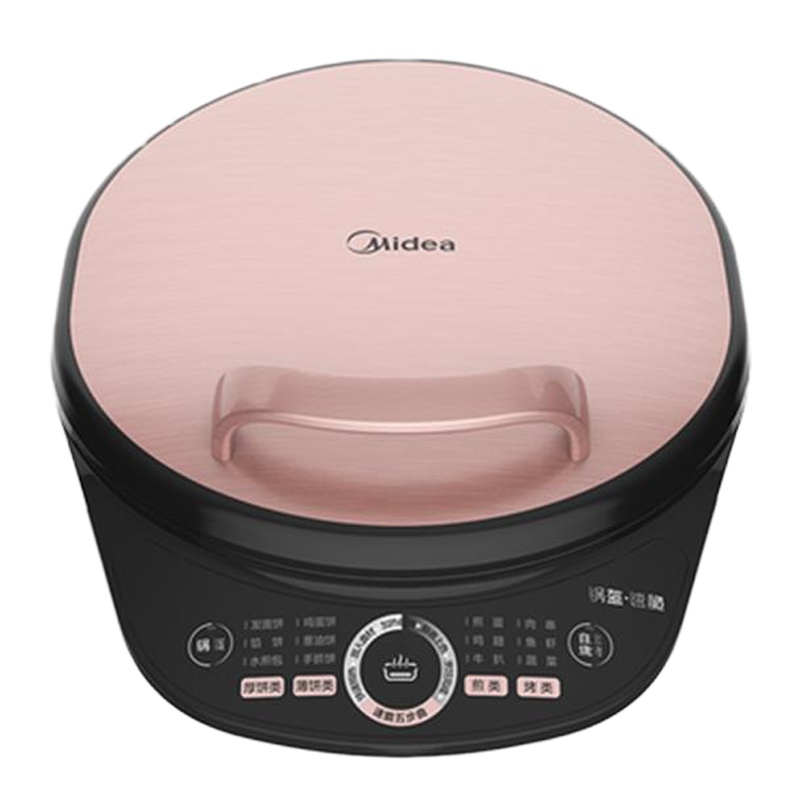 美的 MC-JS3401电饼铛双面加热多功能加深款煎烤机