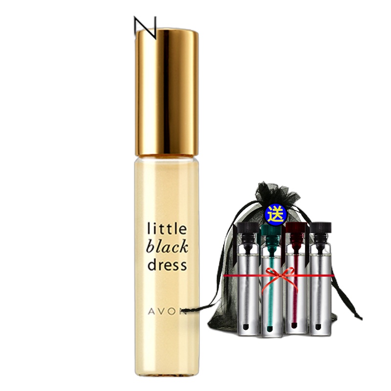 雅芳走珠香水9ml小黑裙 走珠女士走珠香水