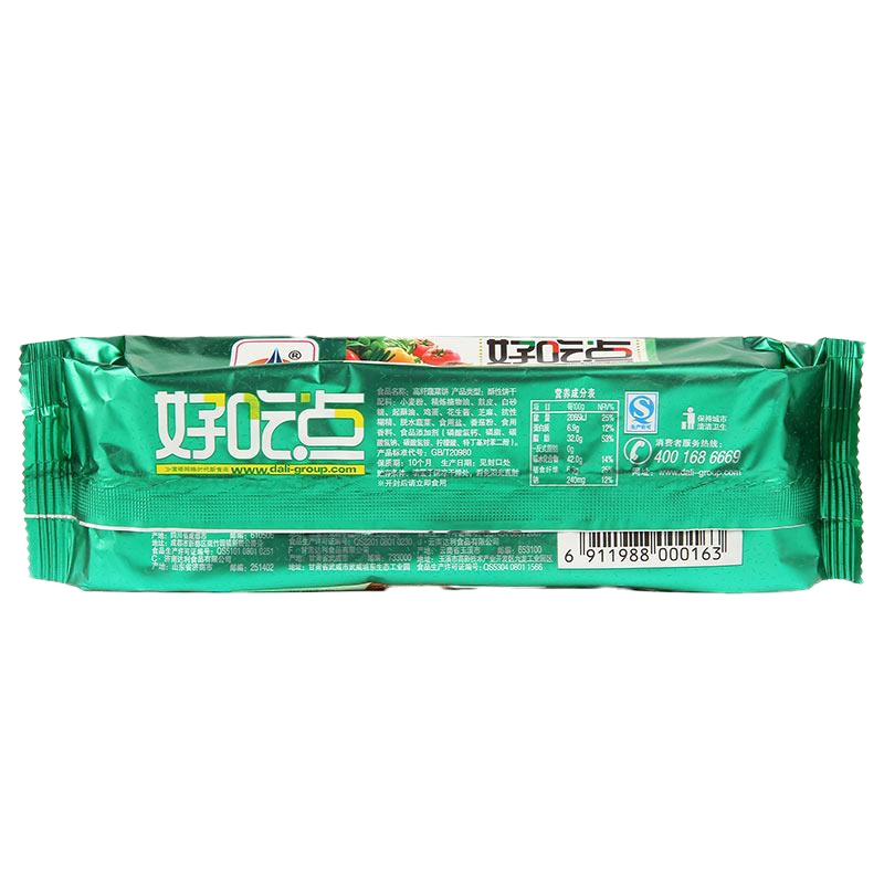 好吃点高纤蔬菜饼110g