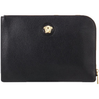 VERSACE 范思哲 男士皮革经典款压纹笔记本电脑收纳手拿包 DL26137 DGOVV