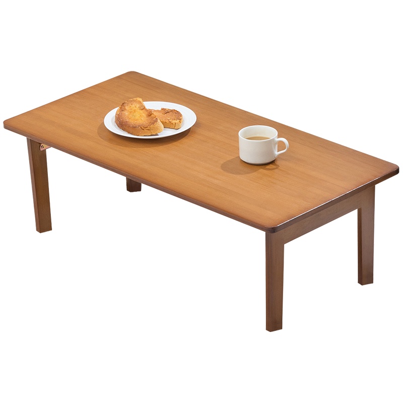 老竹匠 可折叠餐桌简易免安装家用小户型吃饭桌子便携式卧室床上实木折叠桌宿舍学生学习桌楠竹茶几懒人桌