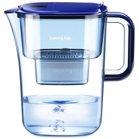九阳(Joyoung )净水壶自来水过滤器家用净水器厨房滤水壶便携净水杯滤芯JYW-B05 一机5芯