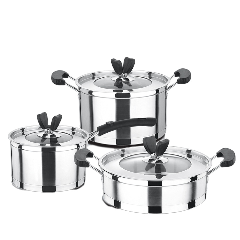 adneny奥丁 OD-00605 真爱系列 欧式不锈钢套装锅