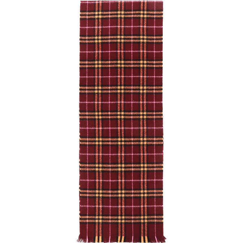 BURBERRY 博柏利 男女通用款格纹山羊绒围巾