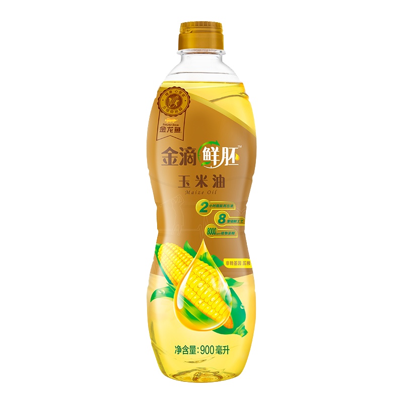 金龙鱼金滴鲜胚玉米油900ML