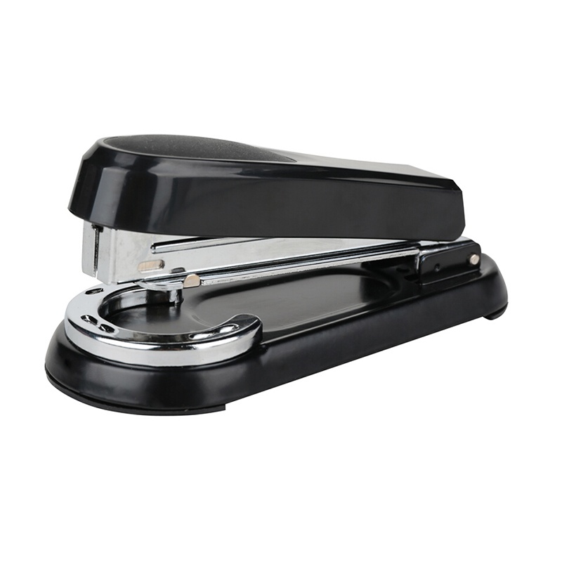 得力 0333 (6台装)12号订书机旋转型 骑马钉颜色随机