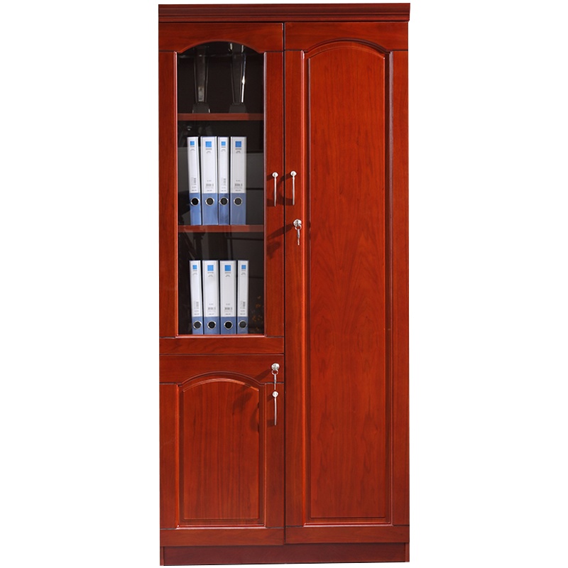 创世人 办公家具油漆挂衣柜书柜书橱文件柜办公室资料柜档案柜储物柜 二门800*400*2000mm