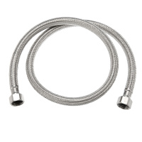 特陶( TETAO)金属软管 不锈钢软管 进水软管长度1000mm 2根