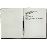 得力办公会议记事本笔记本子文具 150页