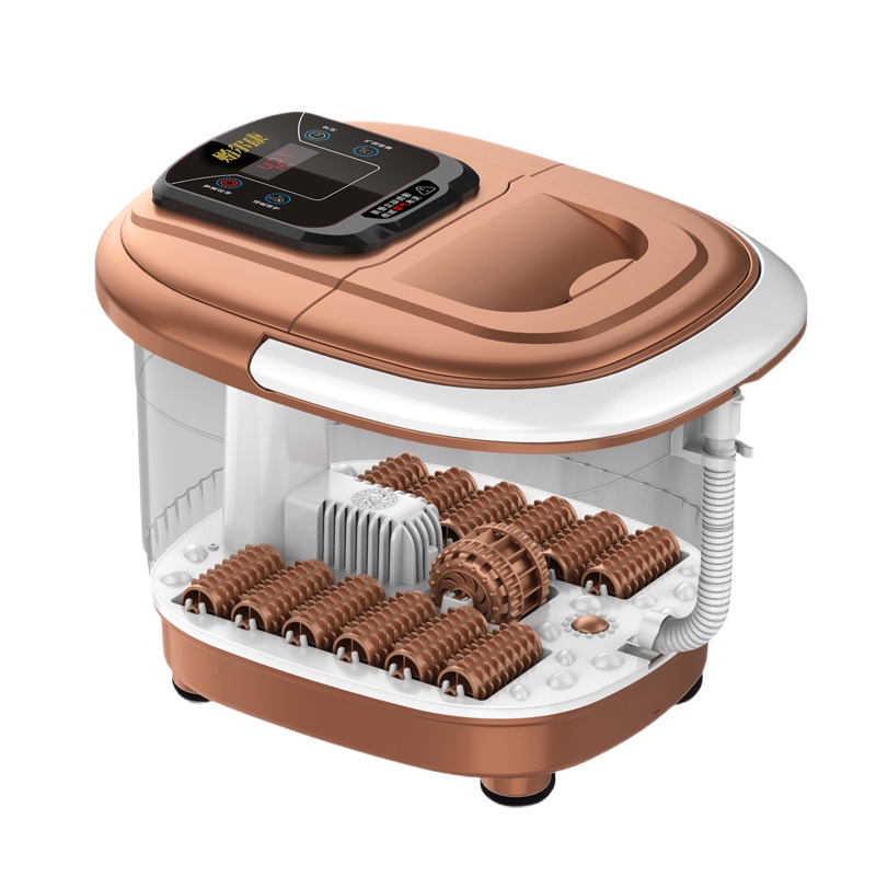 贻尔康YEK00足浴盆全自动洗脚盆圆粒按摩电动按摩加热足浴器泡脚桶足疗机家用恒温漏电保护