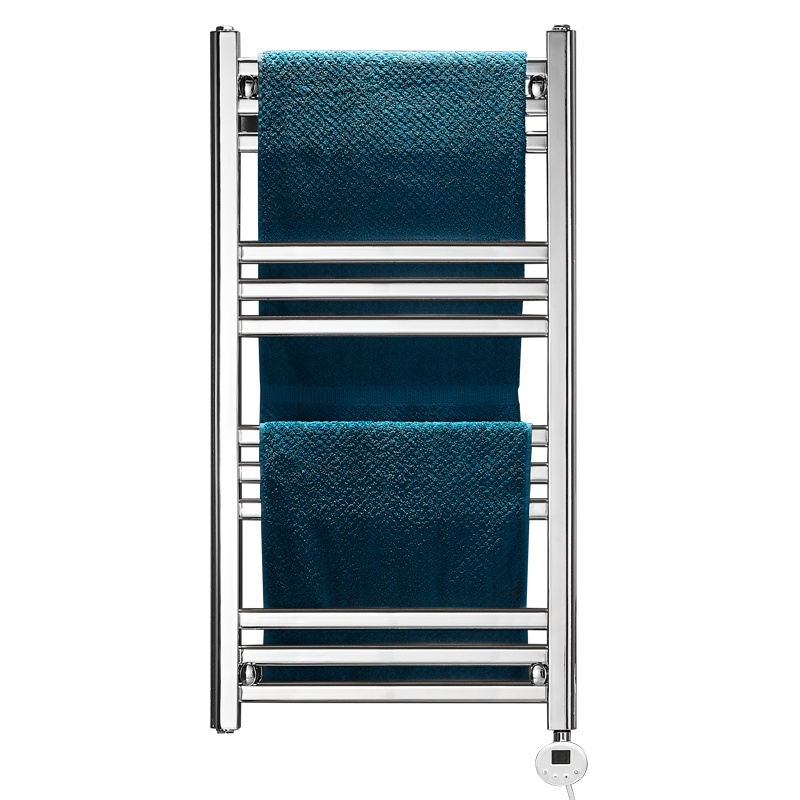 奥享(woesom)电热毛巾架 卫生间浴室置物架烘干杀菌浴巾毛巾挂架高端电镀款
