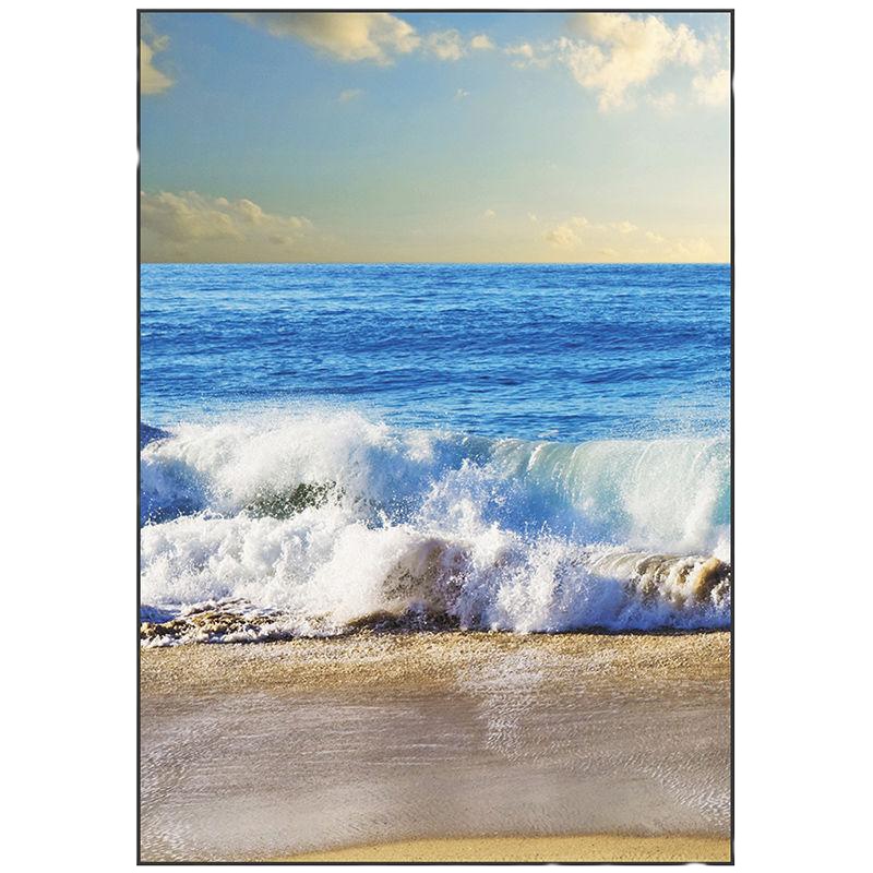 自粘贴纸ins墙贴画房间卧室装饰植物海报照片宿舍床头背景墙墙面 大海A单张 40*57cm（1张）