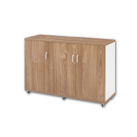 钜晟办公家具板式矮柜三门边柜18F304