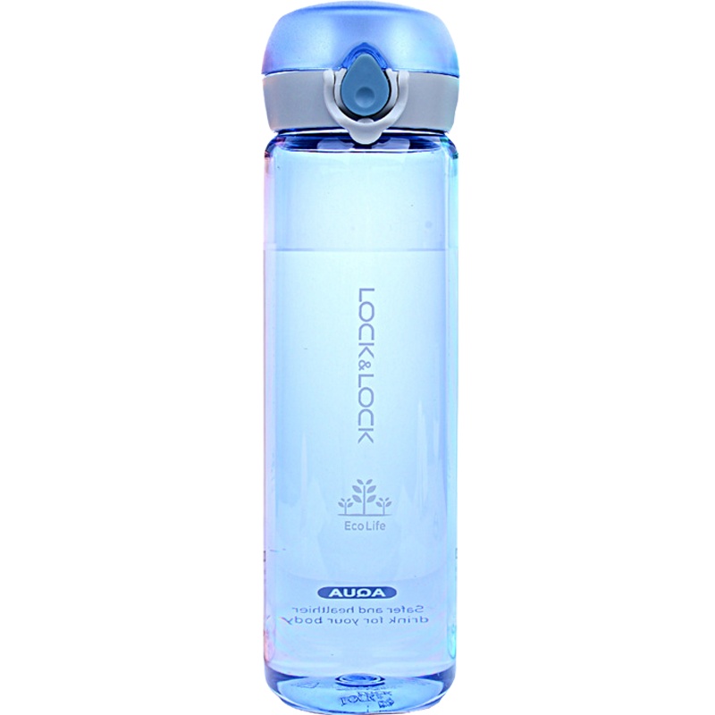 乐扣乐扣旗舰店水杯塑料杯便携防漏创意运动水杯 大容量学生随手杯