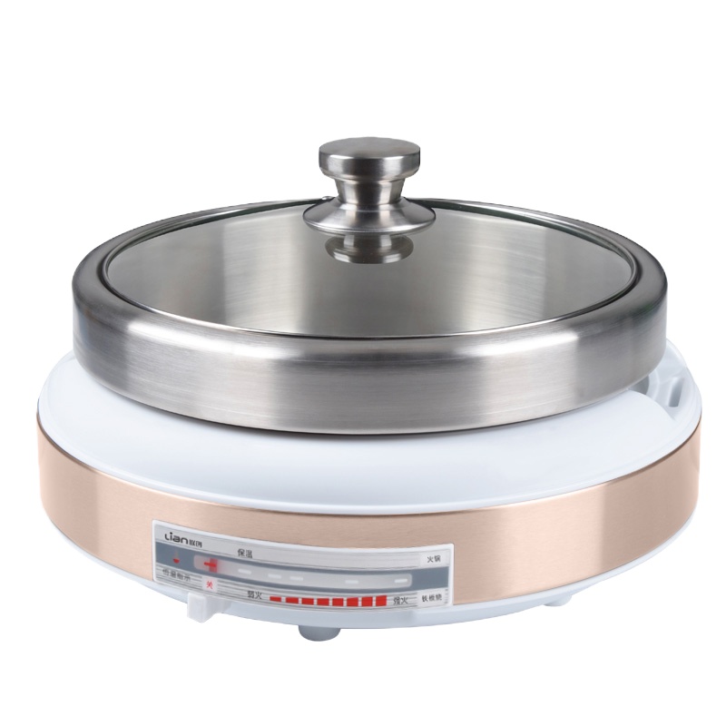 联创(Lianc)多用途锅分体式家用电火锅电煮锅电热锅电炒锅可煎烤 DF-BL003M