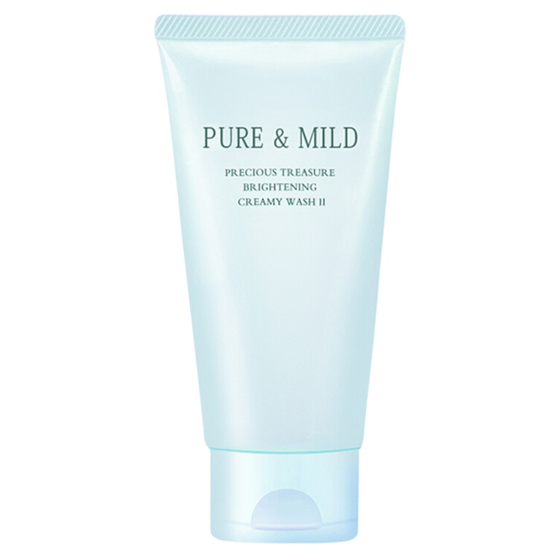泊美 PURE&MILD 鲜纯珍萃柔亮洁面膏 水润型 120g