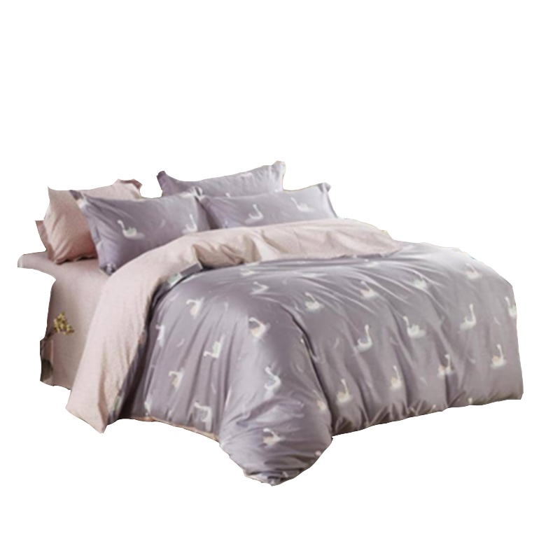 维科家纺 全棉 活性床上用品 家纺四件套 天鹅舞 (单位:件)