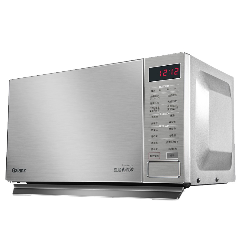 Galanz/格兰仕 G90F25CSPV-BM1(G0)智能变频家用平板多功能微电脑式微波光波炉一体机不锈钢内胆
