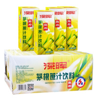 深晖 茅根蔗汁 夏季清凉果味饮品甘蔗汁植物饮料 茅根蔗汁250mlX24盒 整箱 (单位：箱）