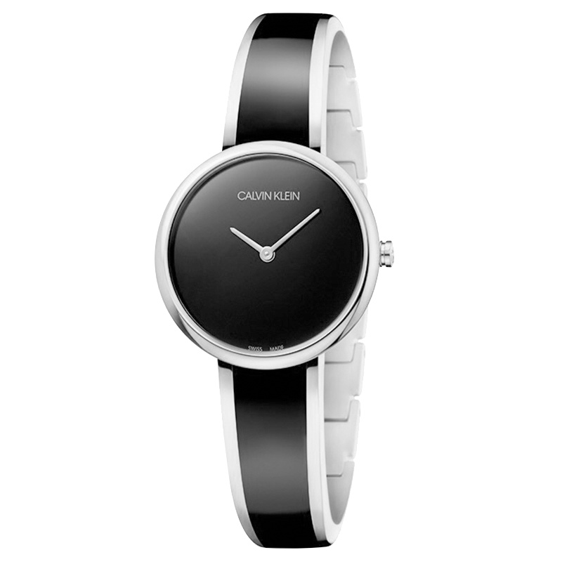 新款ck手表女士新款瑞士CalvinKlein时尚简约正品ck女表K4E2N111
