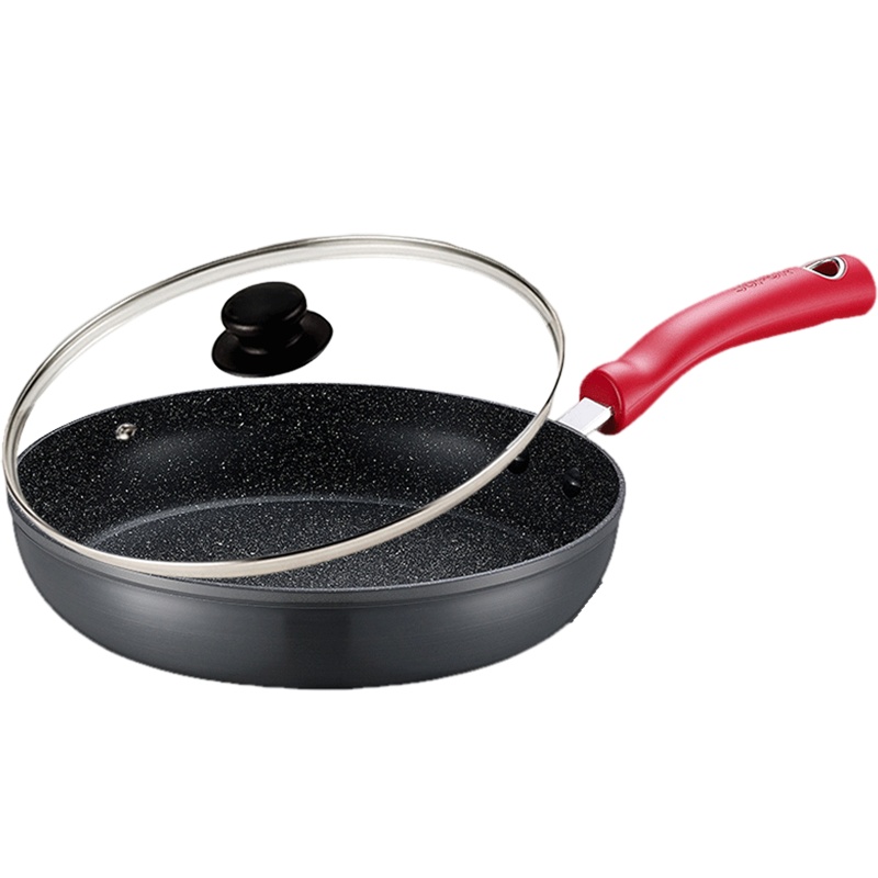 苏泊尔(SUPOR) 26cm星星石健康不粘煎锅PJ26W5非磁通麦饭石平底锅煎炒锅煎盘牛排锅 明火燃气灶专用