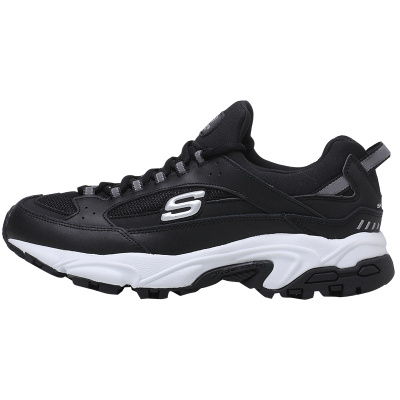 SKECHERS斯凯奇男鞋休闲鞋2017新款Stamina舒适透气运动鞋666028/B LK