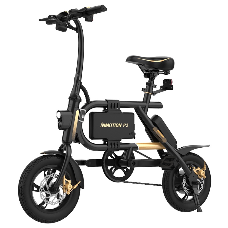 乐行天下P2新款亲子折叠电动自行车锂电助力迷你成人电瓶车小型电动车