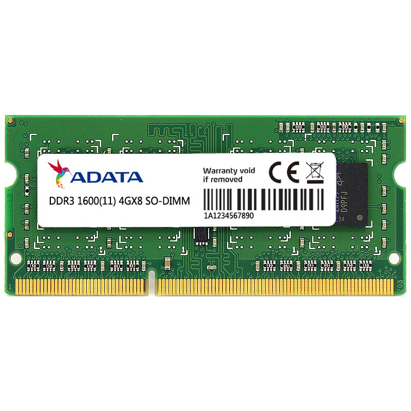 金穗慧采 笔记本内存条 威刚 4G DDR3 1600