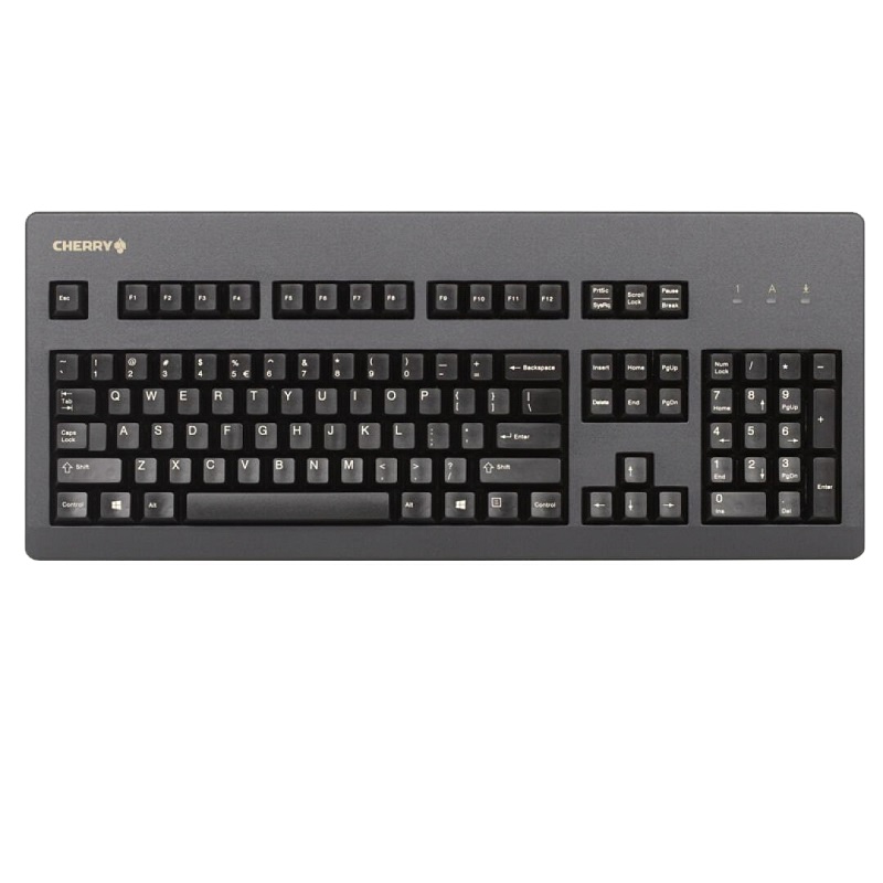 【官方旗舰店】樱桃（Cherry）G80-3000 游戏办公机械键盘复古打字德国 黑色 茶轴