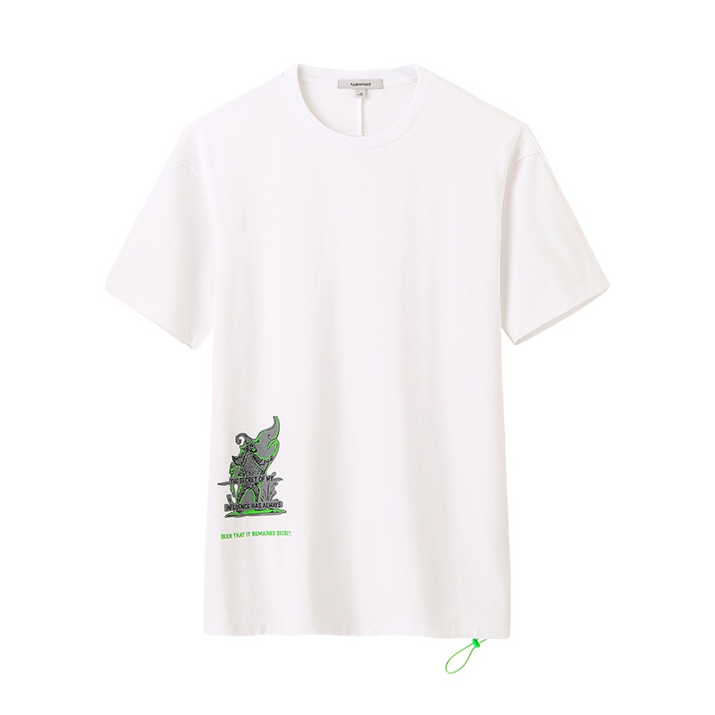 马克华菲夏新款商场同款印花纯棉短袖男式T恤