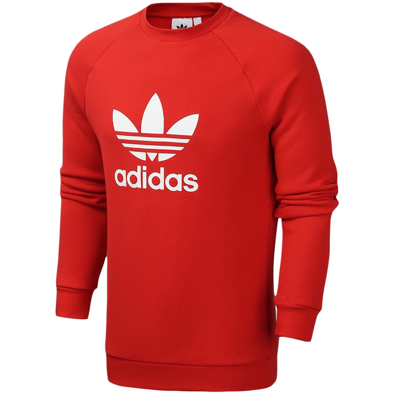 adidas阿迪达斯三叶草男装运动服休闲圆领卫衣FM3781