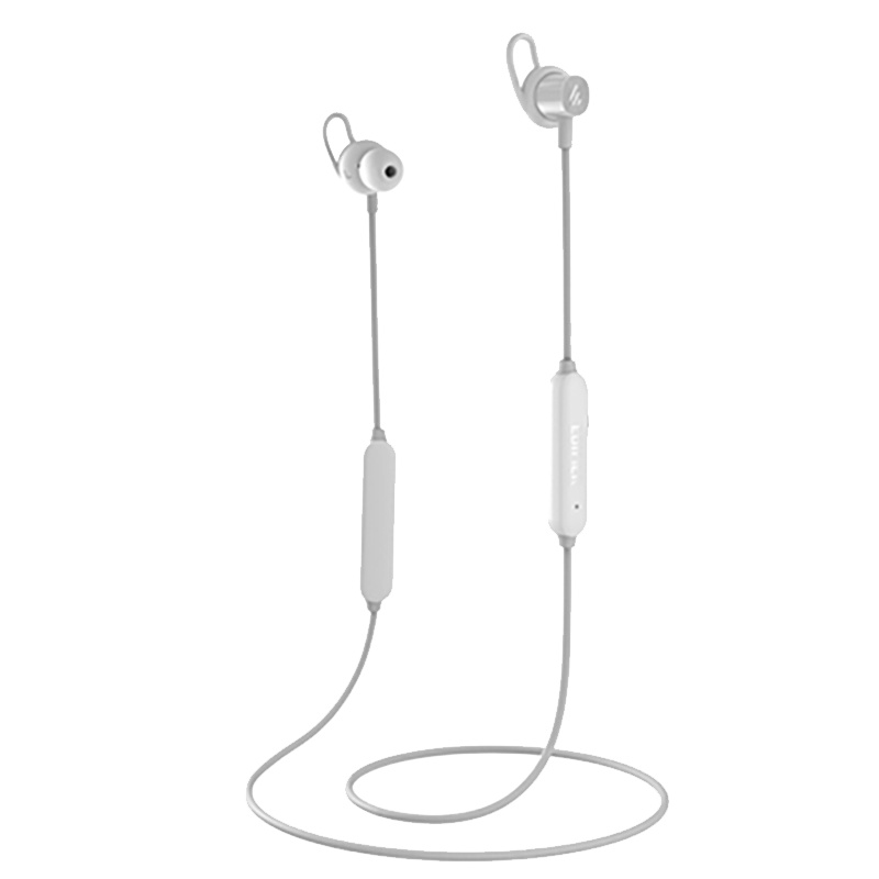 Edifier/漫步者 W200BT 经典版 磁吸入耳式 无线运动蓝牙线控耳机 手机耳机 音乐耳机 带麦可通话 白色