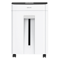 得力 9956 碎纸机办公文件粉碎机商务碎纸机大型5级保密23L大容量颗粒光盘碎纸机