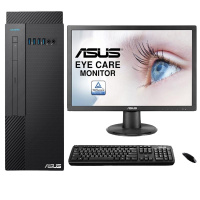 华硕(ASUS)D700TA商用台式电脑21.5英寸显示器(i5 10500 8G 1T+128G 2G独 DVD)