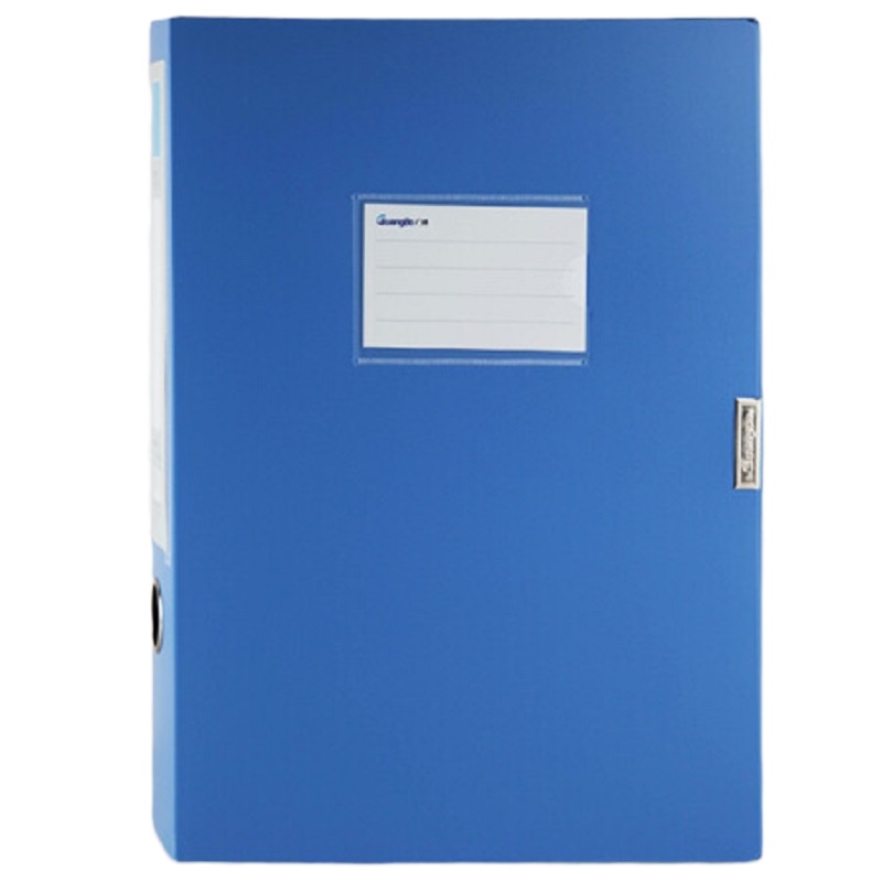 [精选]广博WJ6753 A4 55mm 高质感档案盒/文件盒/资料盒(12个价格)