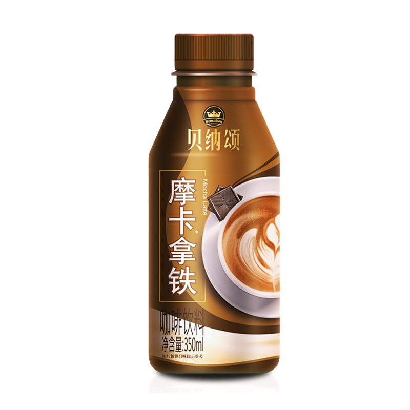 康师傅 摩卡拿铁350ml*15瓶 饮品饮料 整箱装