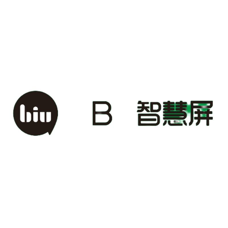 LOGO 小Biu智慧屏 精品发光字（字小）