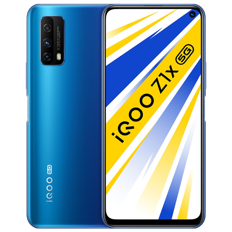 vivo iQOO Z1x 海蔚蓝 6+128G 斗破苍穹手游定制礼盒 120Hz竞速屏 5000mAh大电池 高通骁龙765G 33W闪充 PC级液冷散热 全网通版双模5G手机