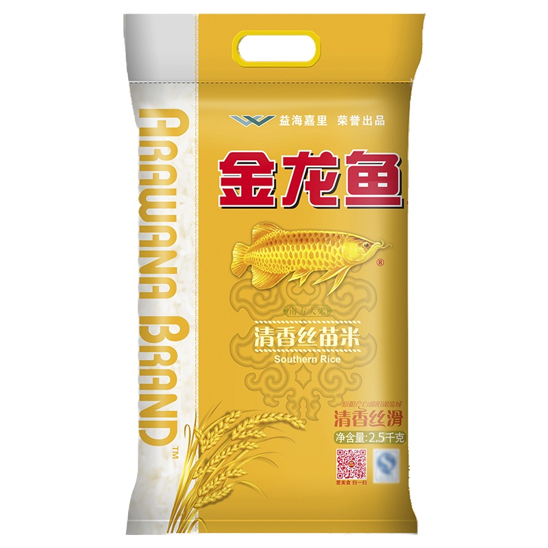 金龙鱼 葵花籽清香型食用调和油5L+清香丝苗米2.5kg 组合装